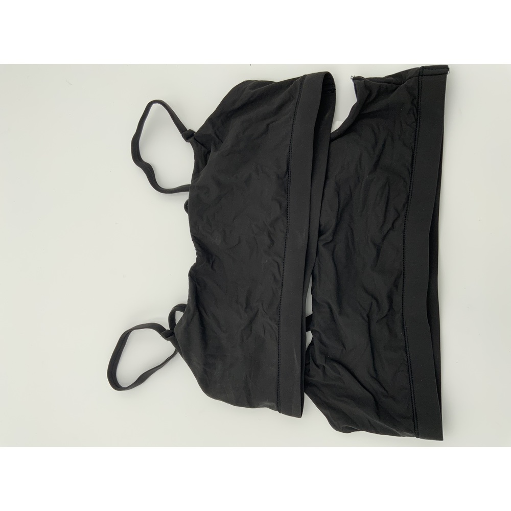Quince Women's Scoop Bralette (2-pack) Black S NEW without tags